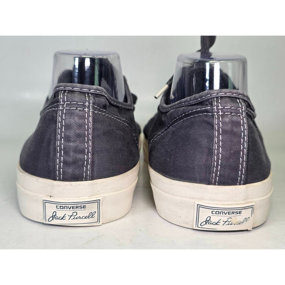 Converse Jack Purcell Men's Size 11 Women's 12.5 Navy Casual Sneakers Low Shoes - Picture 11 of 14